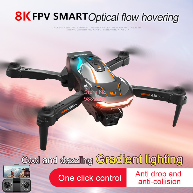Drone Rc Folding - 8k fotografia aérea fluxo óptico posicionamento