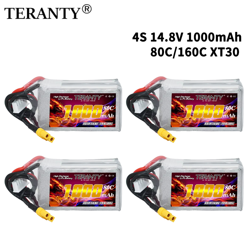Drone Lipo Battery - Bateria Lipo TERANTY 4S 1000mAh 14.8V