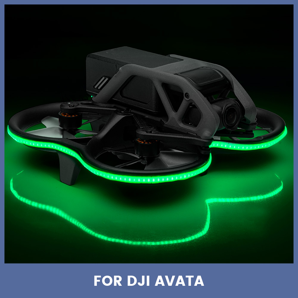 Drone Rc Belt - Tiras de luz led rc para