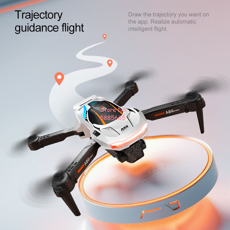 8k fotografia aérea fluxo ópti - Drone Rc Folding avaliação e preço