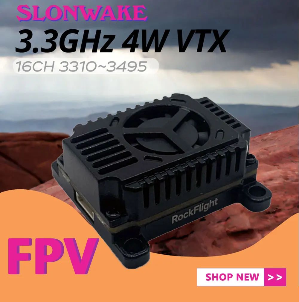 Transmissor de Vídeo VTX SLONW - Fpv Antenna Receiver avaliação e preço