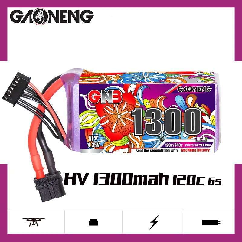 2 pces gwn 6s lipo bateria 22. - Drone Lipo Battery avaliação e preço