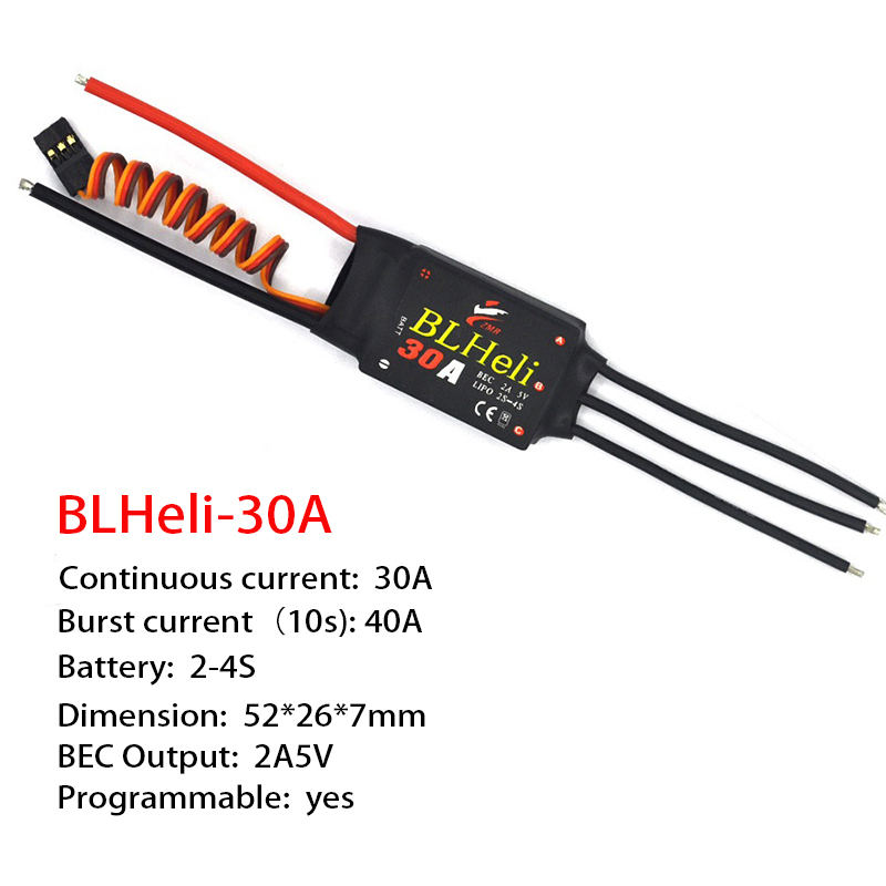 1-3 pces sem escova esc blheli - Drone Rc Airplane avaliação e preço