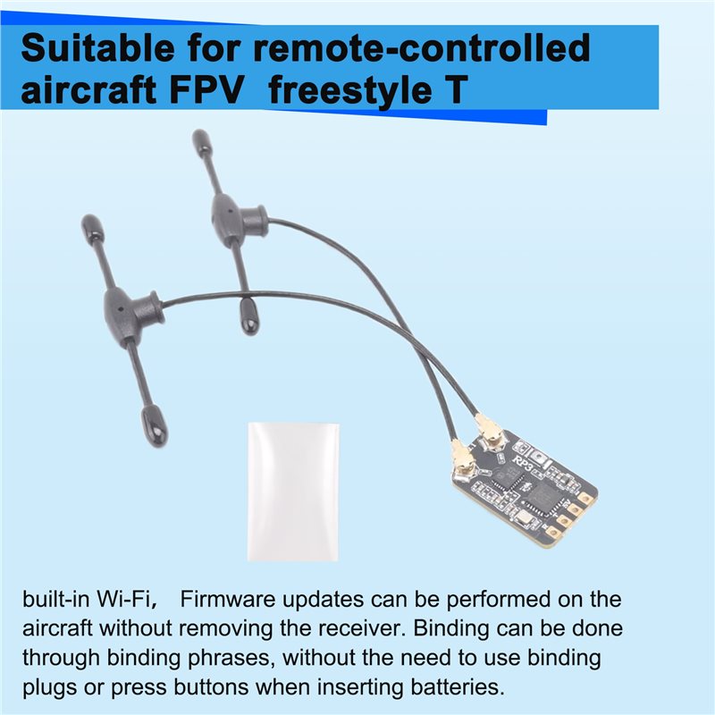 Receptor Nano BEDW-RP3 com Ant - Fpv Antenna Receiver avaliação e preço
