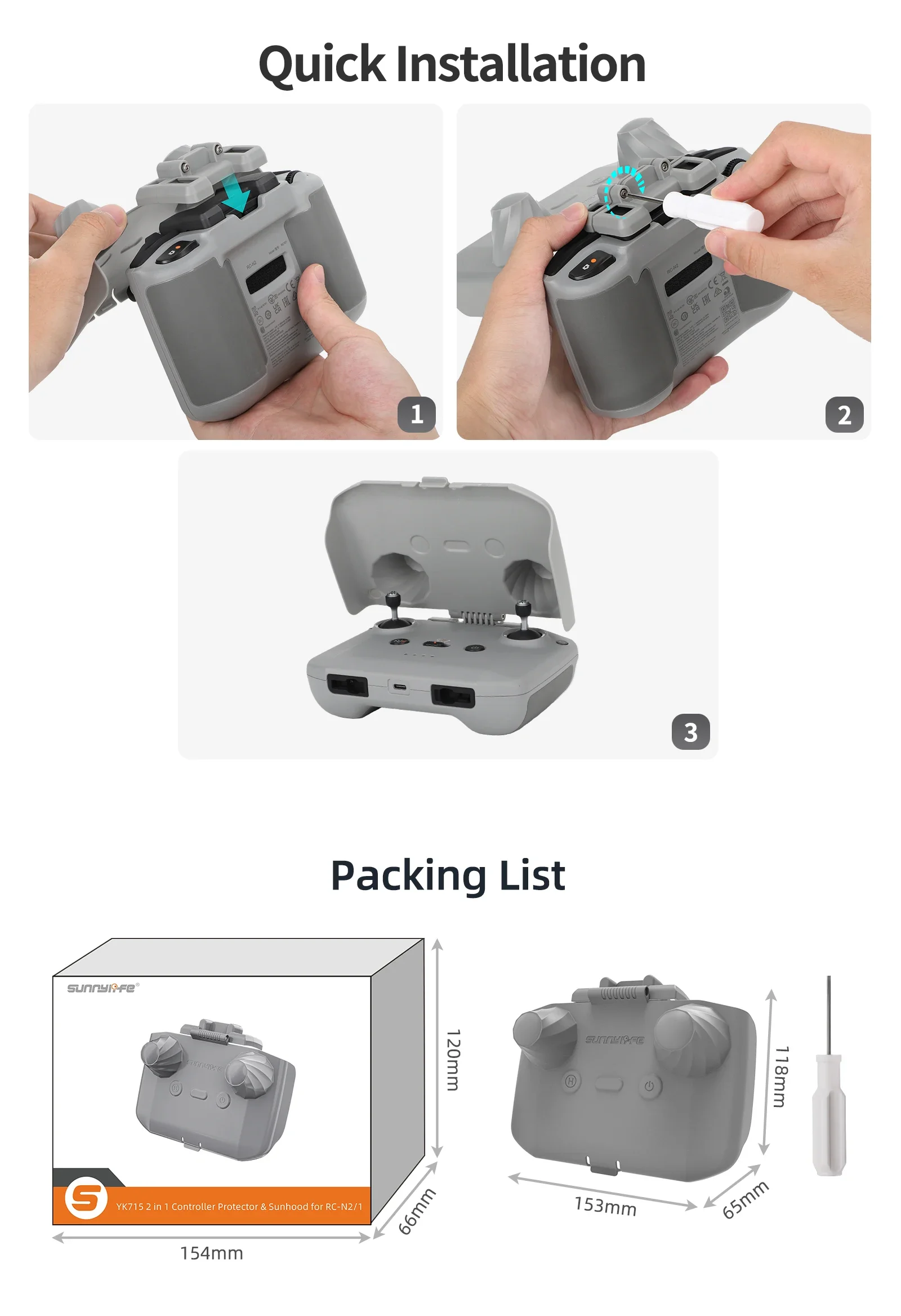 2 em 1 controlador protetor su - Drone Dji Rc Pro avaliação e preço
