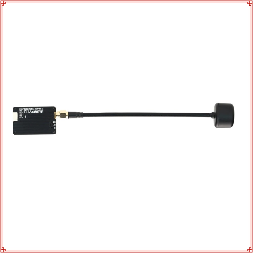 Novo Transmissor RUSHFPV 3.3G  - Fpv Antenna Receiver avaliação e preço
