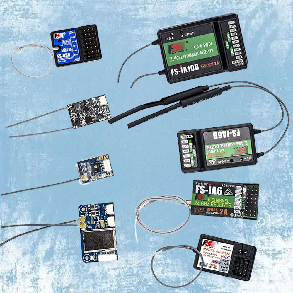 Flysky RC Receiver FS-IA6 IA6B - Drone Lipo Battery avaliação e preço