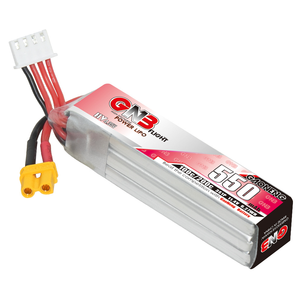 Bateria lipo gnb hv 11.4v 550m - Drone Lipo Battery avaliação e preço