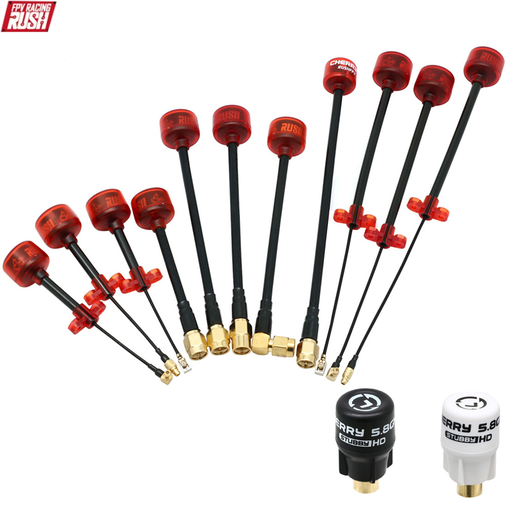 Rush cereja fpv 5.8g antena lh - Fpv Antenna Receiver avaliação e preço