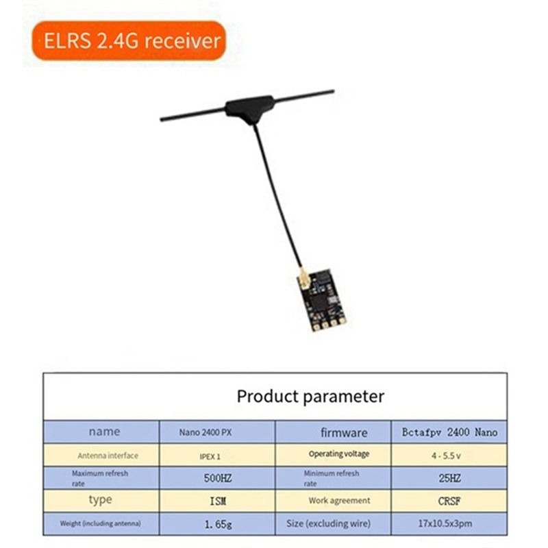 CYGJ-10PCS Receptor ELRS 2.4Gh - Fpv Antenna Receiver avaliação e preço