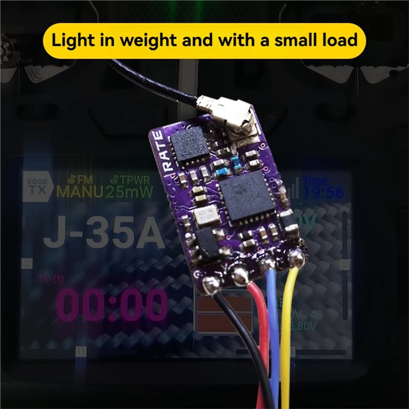 Receptor Nano ELRS 2.4G de Exc - Fpv Antenna Receiver avaliação e preço
